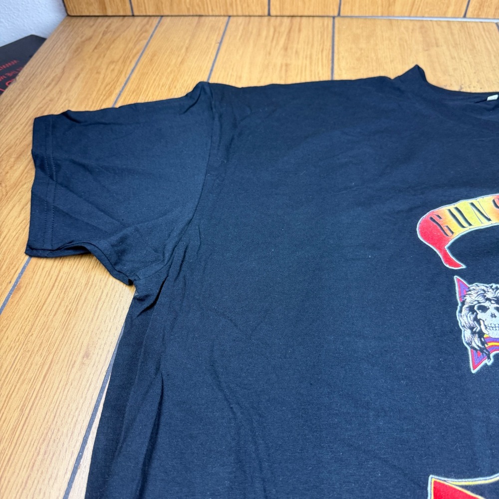 Guns N Roses Appetite for Destruction Black Graphic T-Shirt Mens 3XL Rock Band - Picture 7 of 10